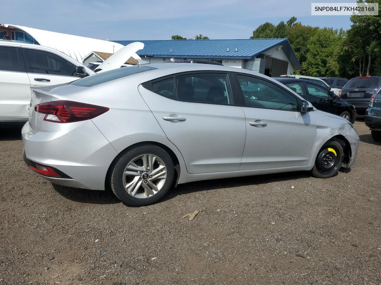 2019 Hyundai Elantra Sel VIN: 5NPD84LF7KH428168 Lot: 71614054