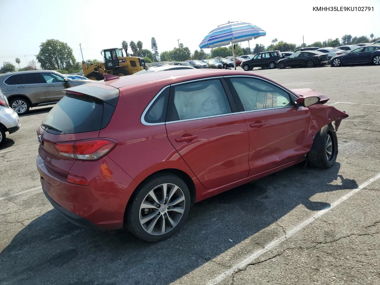 2019 Hyundai Elantra Gt VIN: KMHH35LE9KU102791 Lot: 71673744