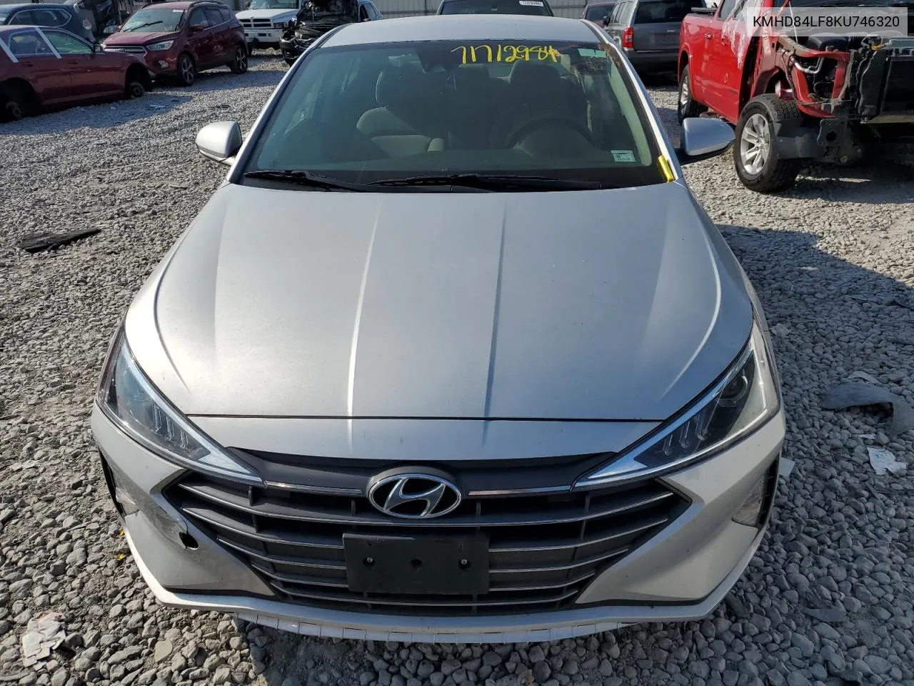 KMHD84LF8KU746320 2019 Hyundai Elantra Sel