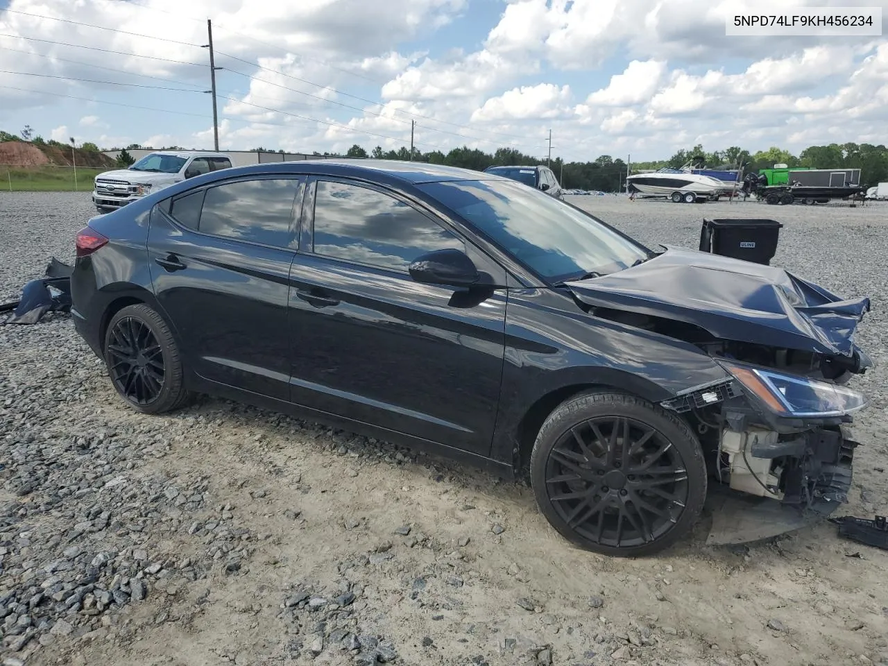 2019 Hyundai Elantra Se VIN: 5NPD74LF9KH456234 Lot: 71726274