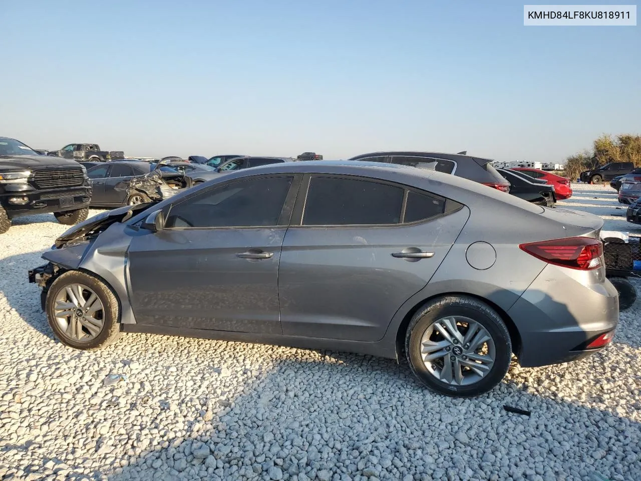 2019 Hyundai Elantra Sel VIN: KMHD84LF8KU818911 Lot: 71729314