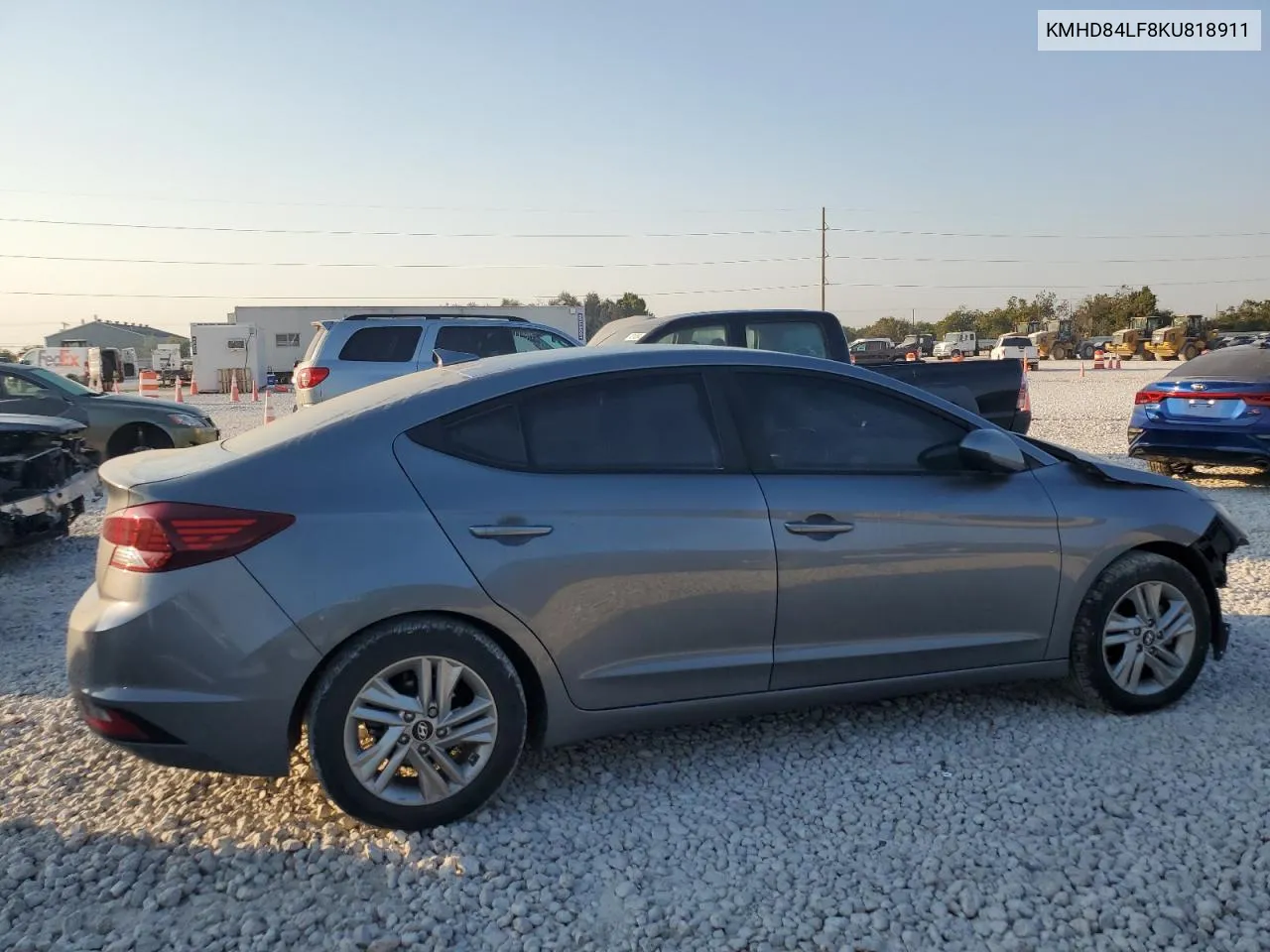 2019 Hyundai Elantra Sel VIN: KMHD84LF8KU818911 Lot: 71729314