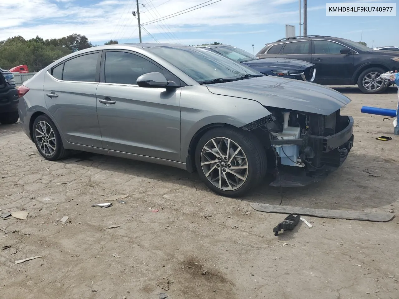 KMHD84LF9KU740977 2019 Hyundai Elantra Sel