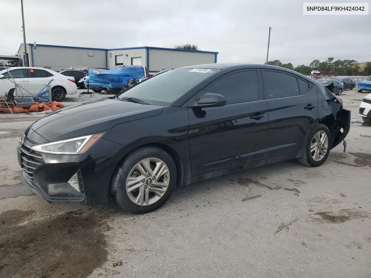 2019 Hyundai Elantra Sel VIN: 5NPD84LF9KH424042 Lot: 71748354