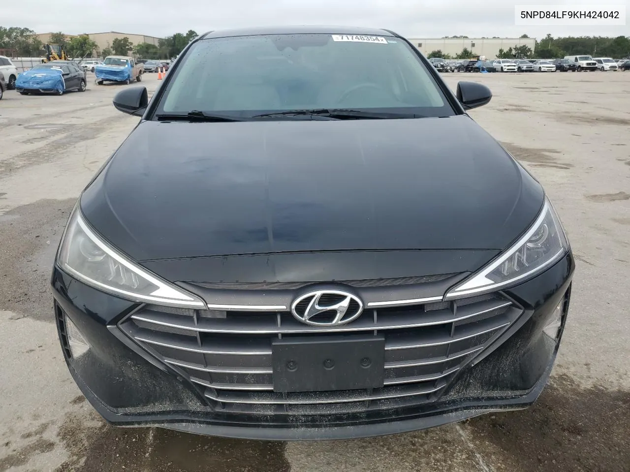 2019 Hyundai Elantra Sel VIN: 5NPD84LF9KH424042 Lot: 71748354