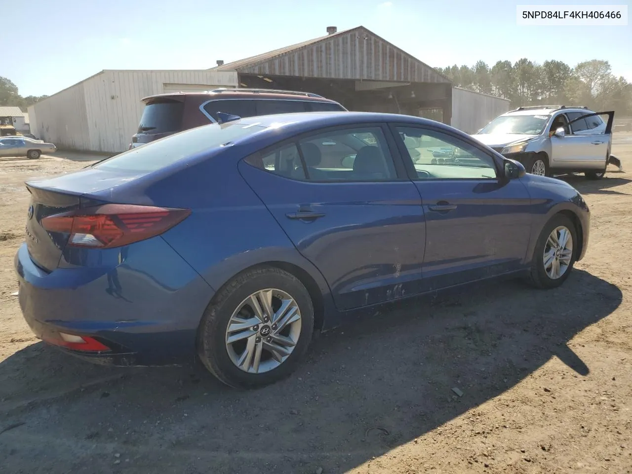 2019 Hyundai Elantra Sel VIN: 5NPD84LF4KH406466 Lot: 71754424