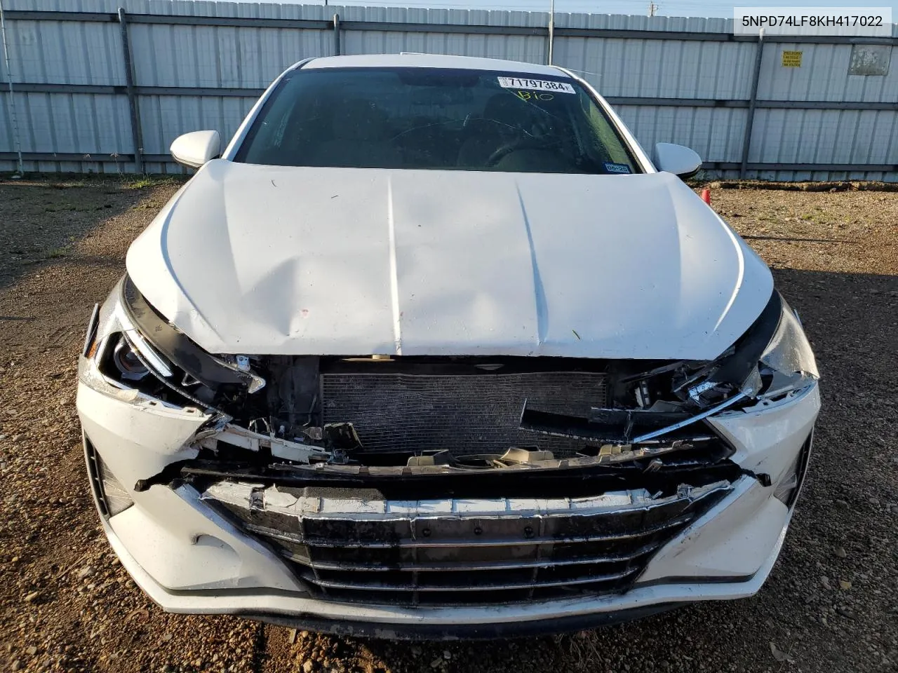 5NPD74LF8KH417022 2019 Hyundai Elantra Se