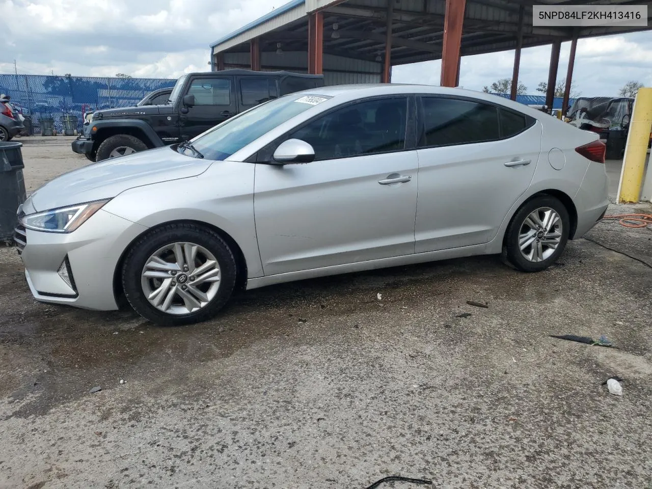 5NPD84LF2KH413416 2019 Hyundai Elantra Sel