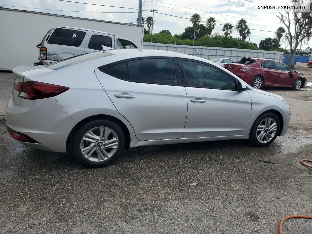 2019 Hyundai Elantra Sel VIN: 5NPD84LF2KH413416 Lot: 71799304