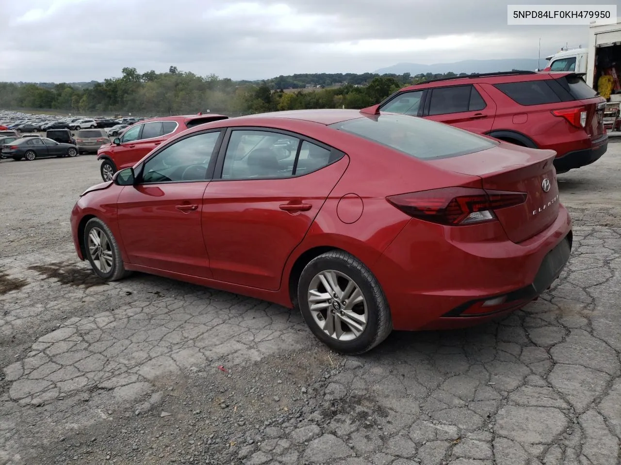 2019 Hyundai Elantra Sel VIN: 5NPD84LF0KH479950 Lot: 71801214