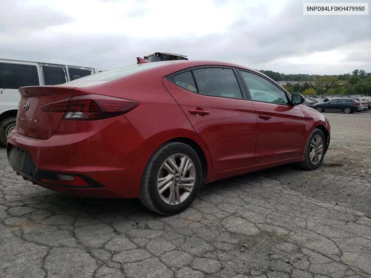 2019 Hyundai Elantra Sel VIN: 5NPD84LF0KH479950 Lot: 71801214