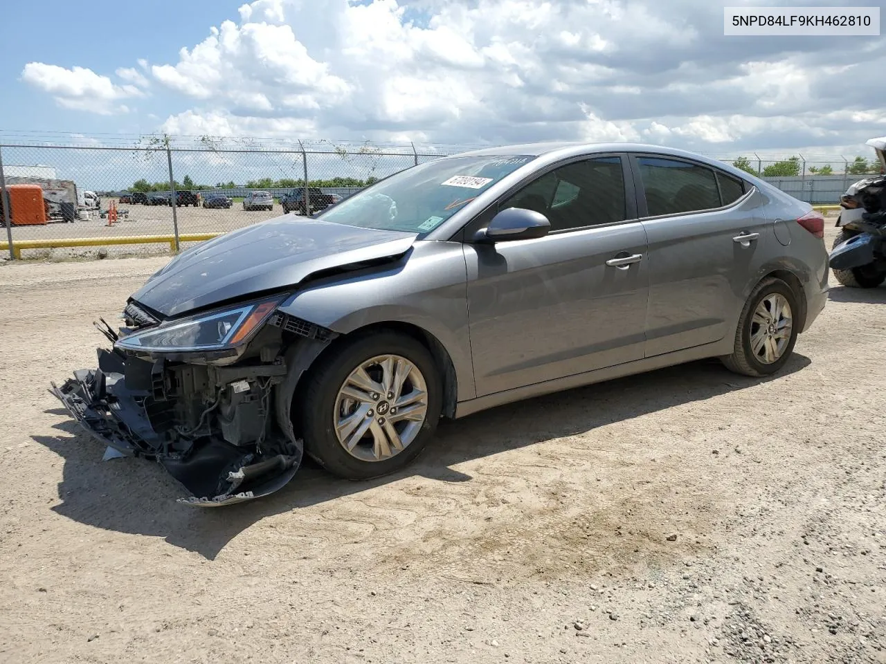 2019 Hyundai Elantra Sel VIN: 5NPD84LF9KH462810 Lot: 71823064