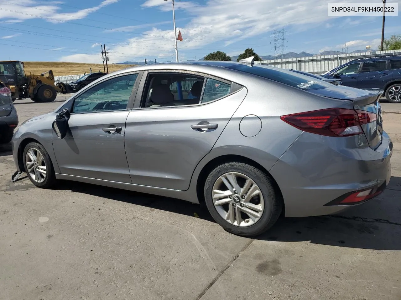 2019 Hyundai Elantra Sel VIN: 5NPD84LF9KH450222 Lot: 71823654