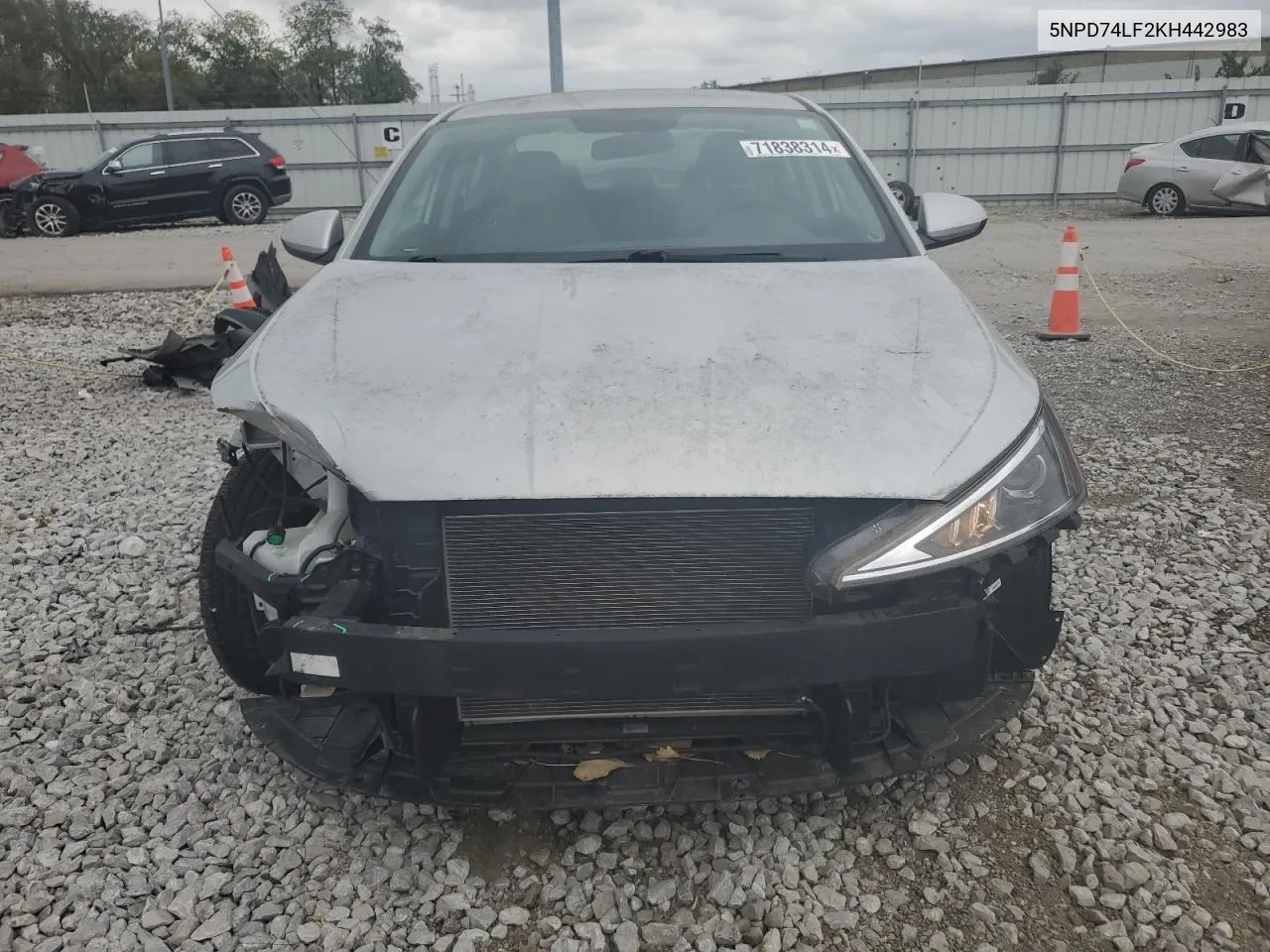 5NPD74LF2KH442983 2019 Hyundai Elantra Se