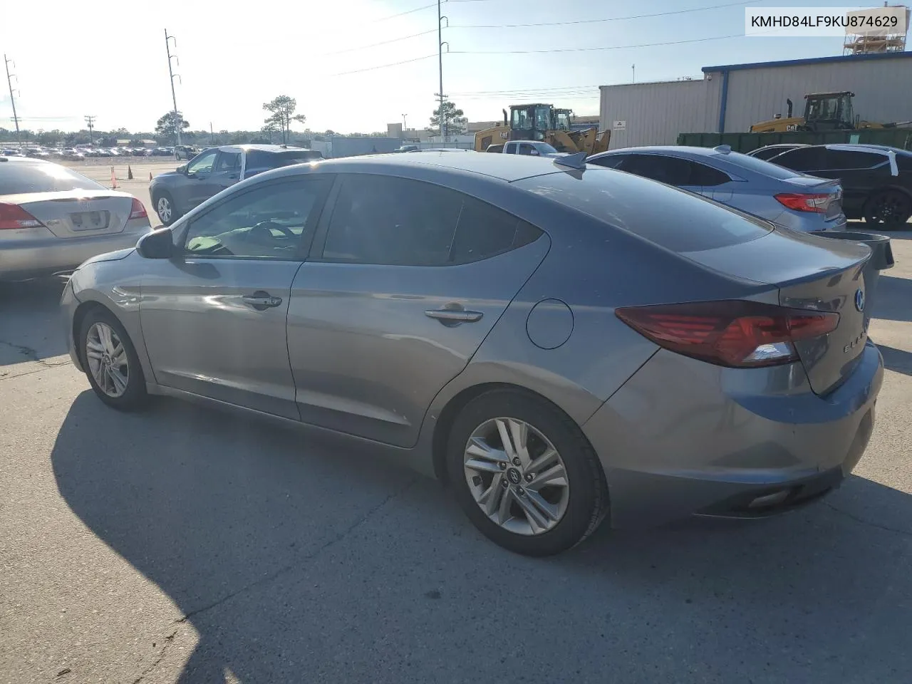 2019 Hyundai Elantra Sel VIN: KMHD84LF9KU874629 Lot: 71882974