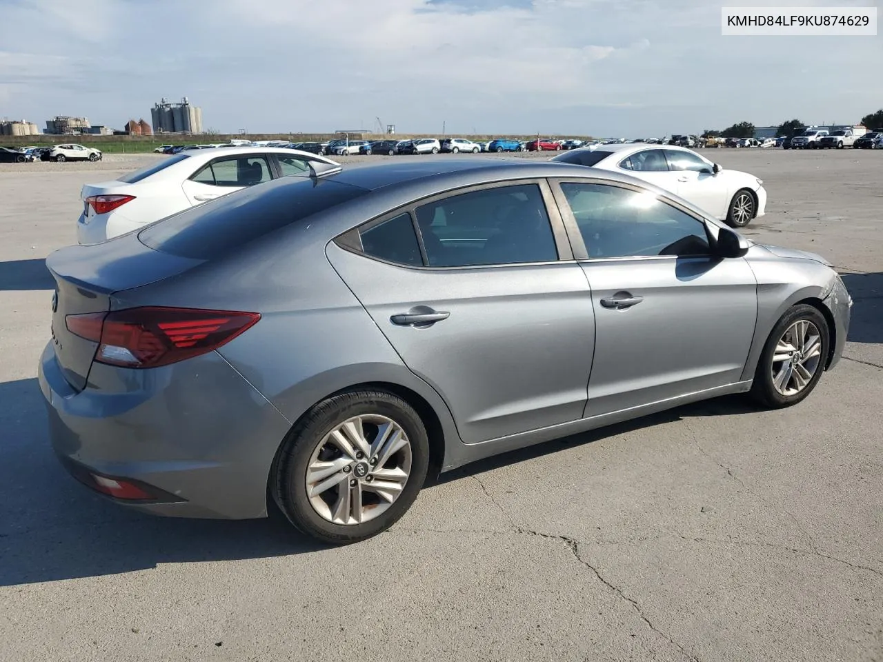 2019 Hyundai Elantra Sel VIN: KMHD84LF9KU874629 Lot: 71882974