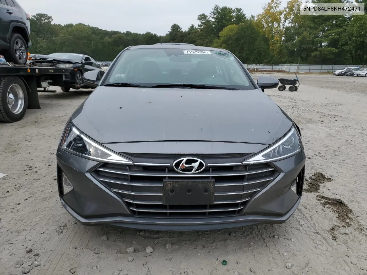 5NPD84LF8KH472471 2019 Hyundai Elantra Sel