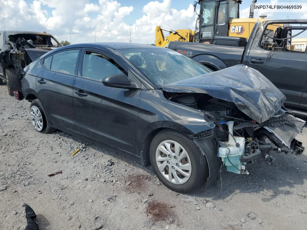 2019 Hyundai Elantra Se VIN: 5NPD74LF8KH469539 Lot: 72045944