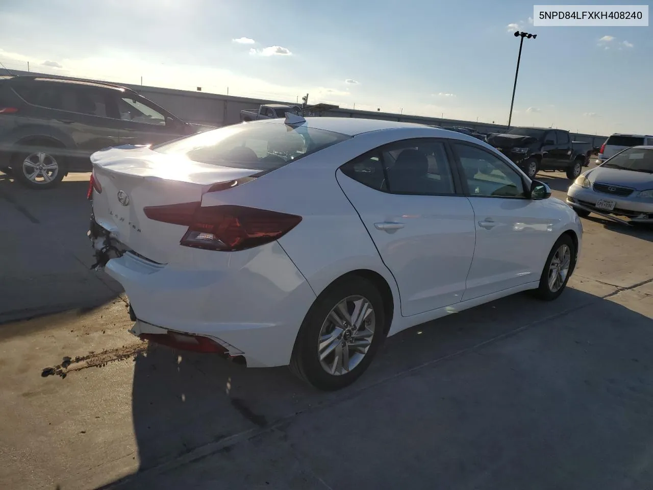 5NPD84LFXKH408240 2019 Hyundai Elantra Sel