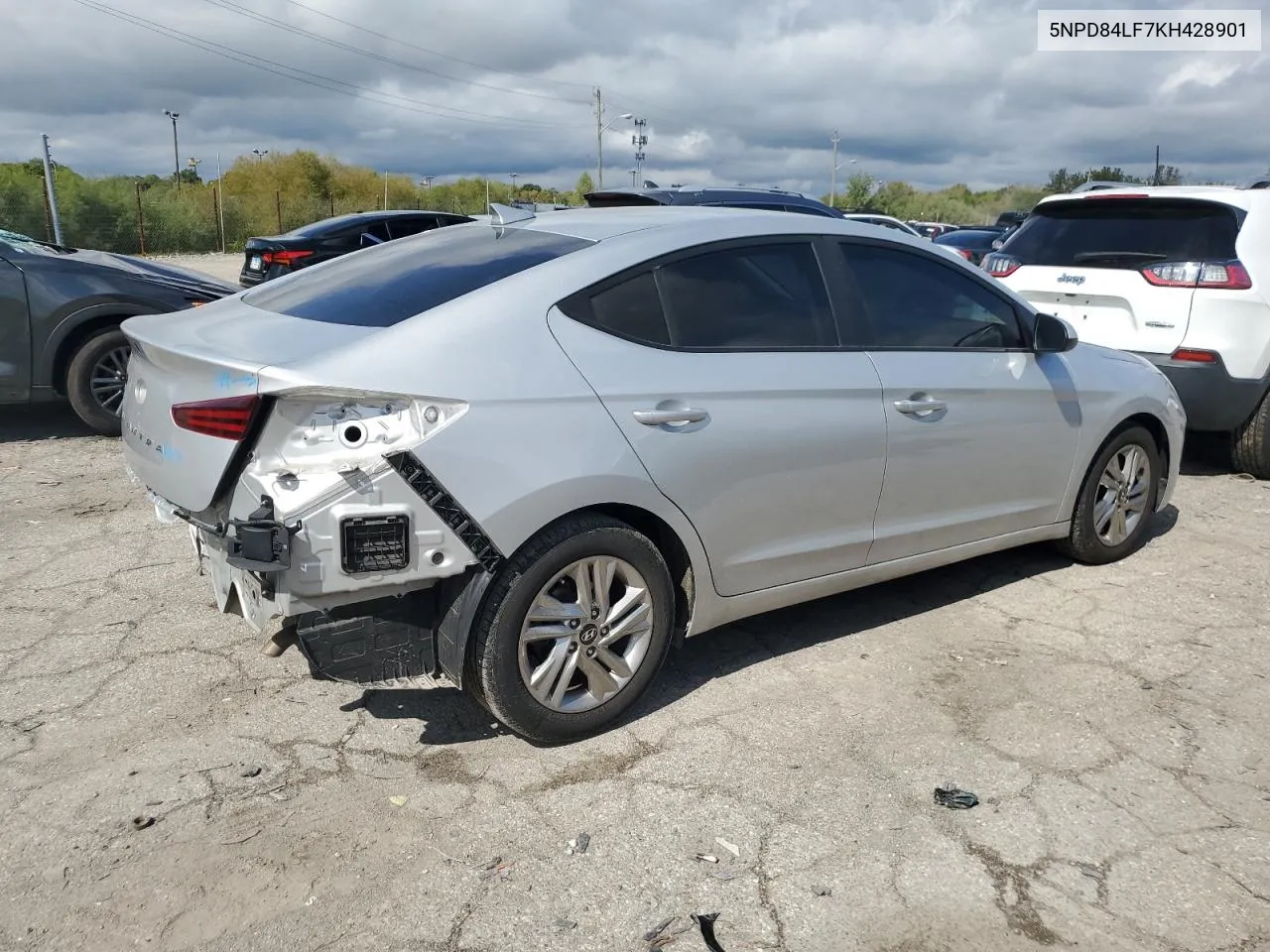 2019 Hyundai Elantra Sel VIN: 5NPD84LF7KH428901 Lot: 72189724