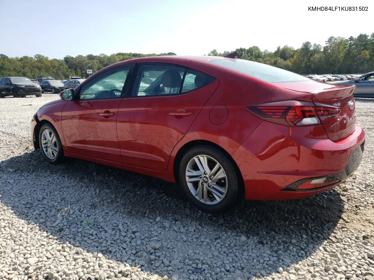 2019 Hyundai Elantra Sel VIN: KMHD84LF1KU831502 Lot: 72189864