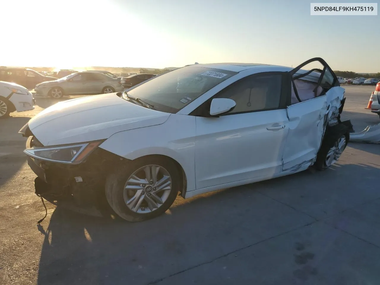 5NPD84LF9KH475119 2019 Hyundai Elantra Sel