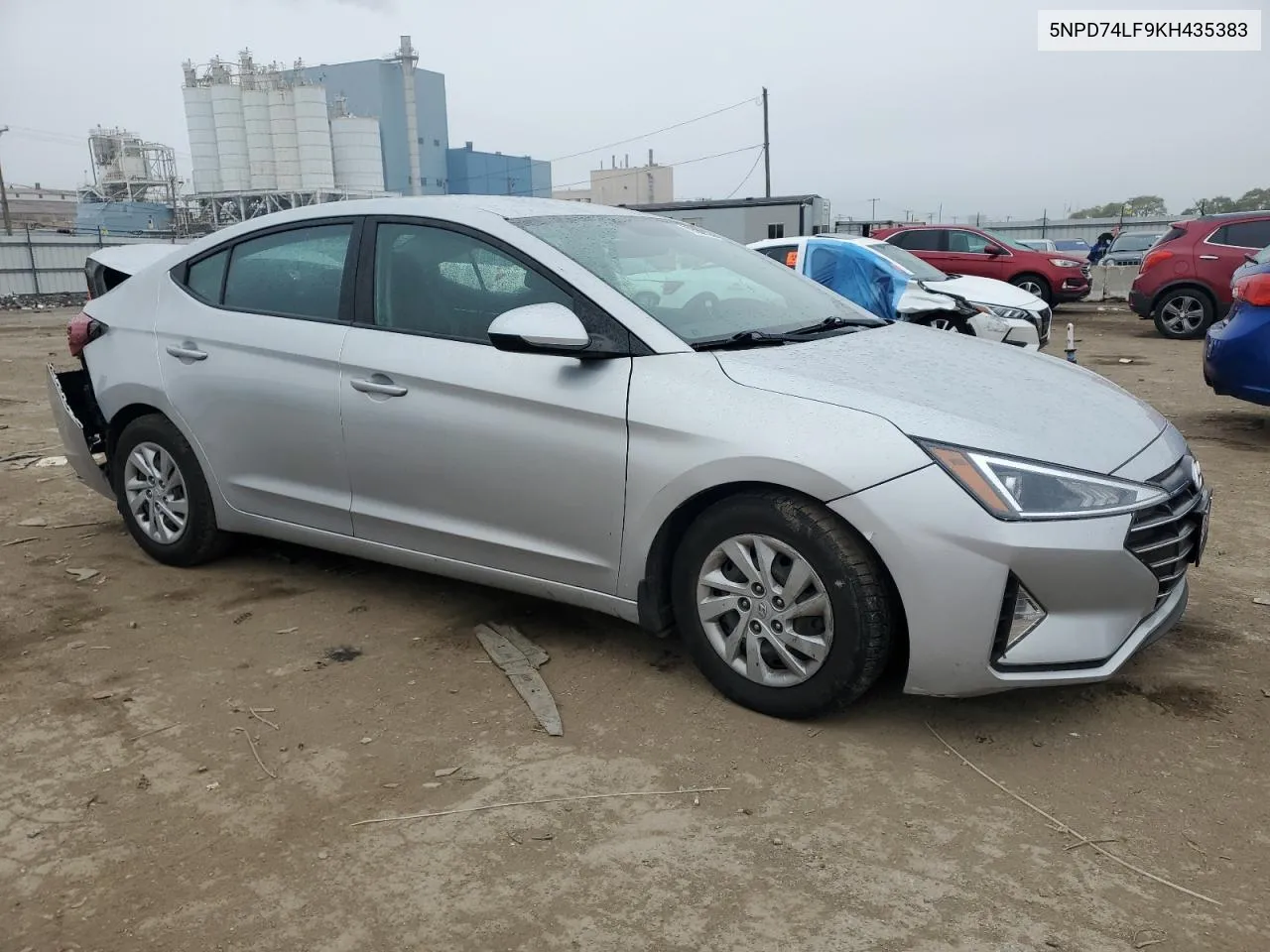 2019 Hyundai Elantra Se VIN: 5NPD74LF9KH435383 Lot: 72320724