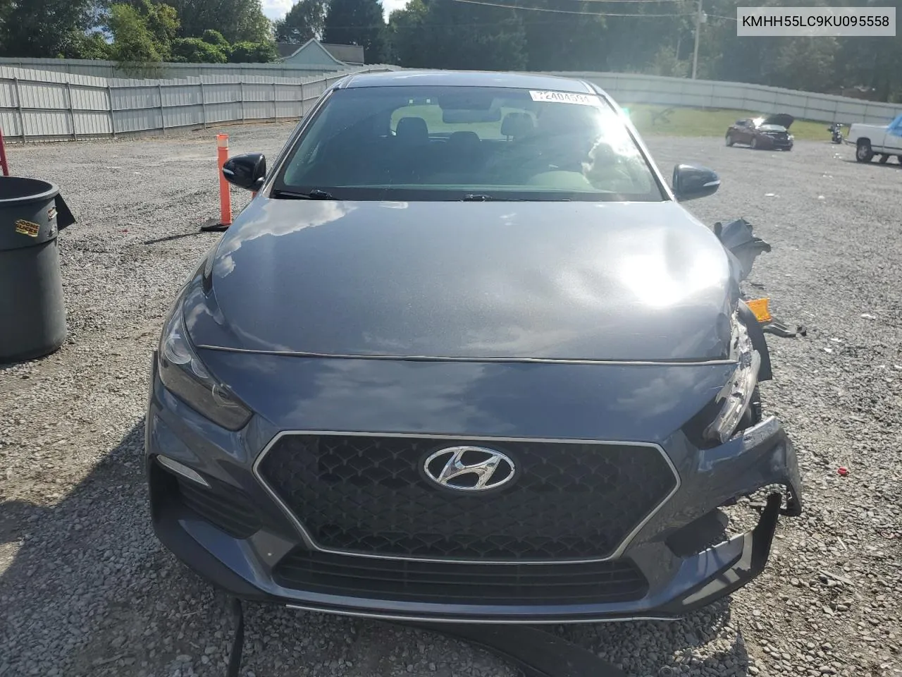 2019 Hyundai Elantra Gt N Line VIN: KMHH55LC9KU095558 Lot: 72404594