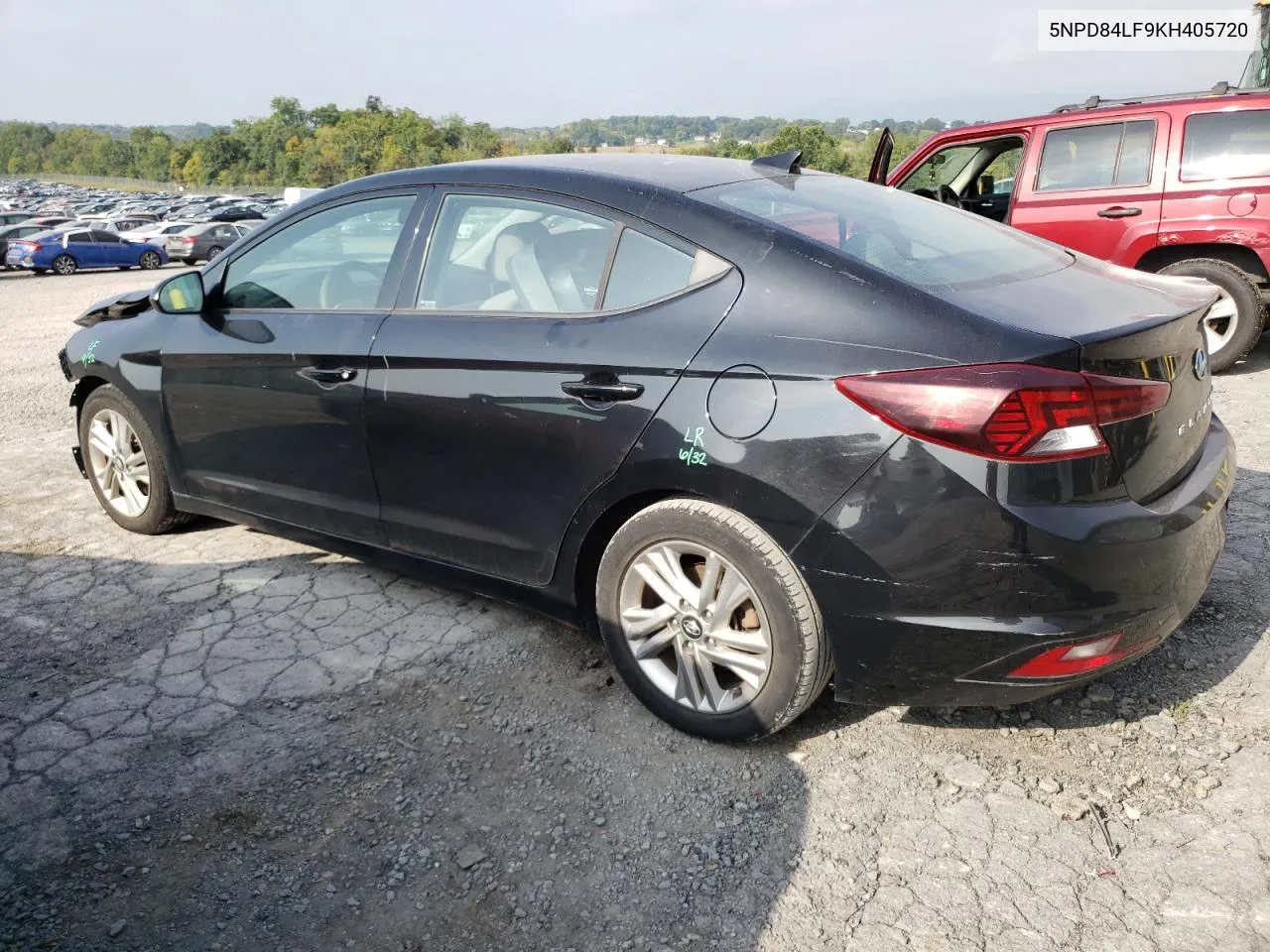 2019 Hyundai Elantra Sel VIN: 5NPD84LF9KH405720 Lot: 72470574