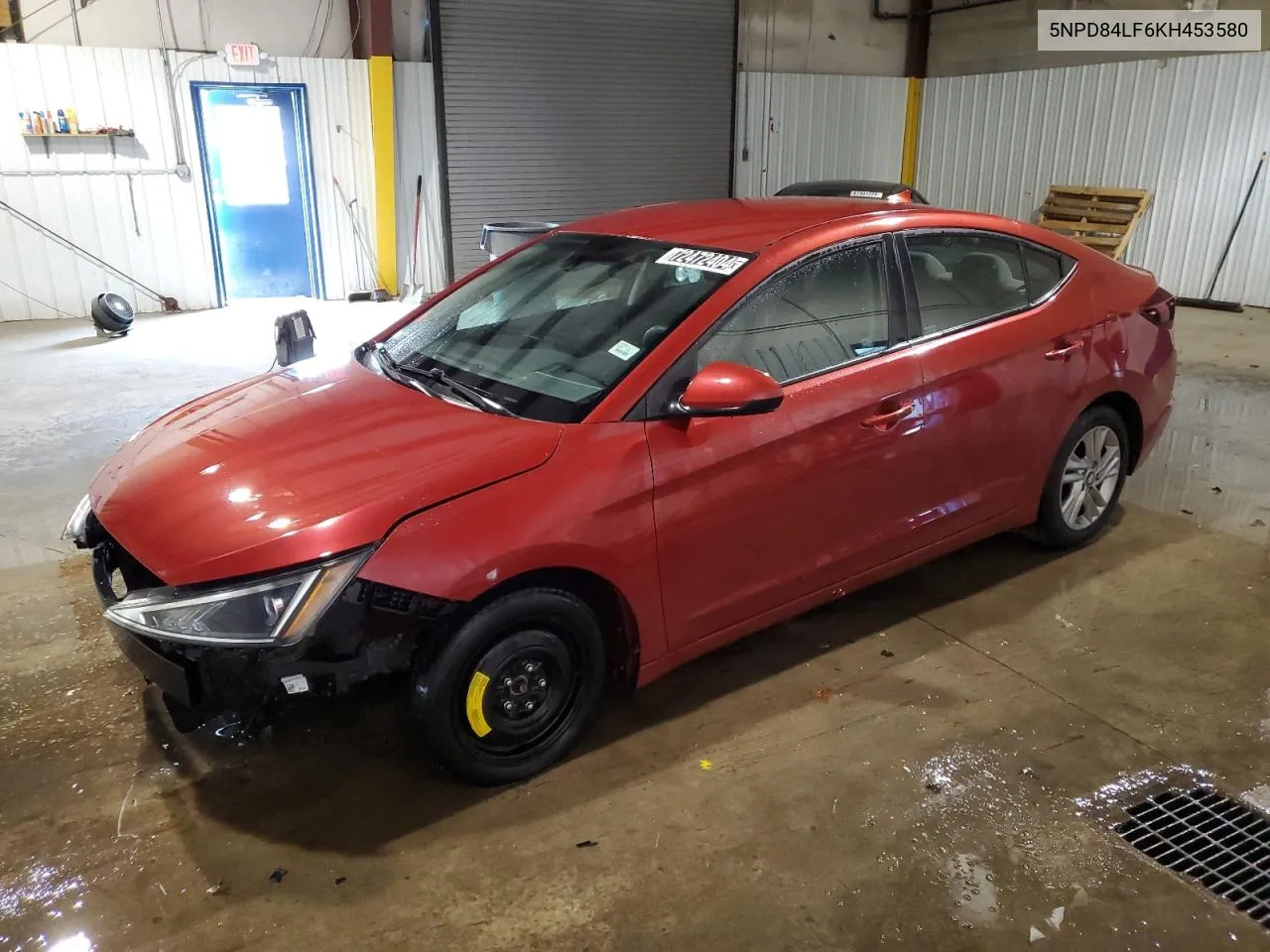 5NPD84LF6KH453580 2019 Hyundai Elantra Sel