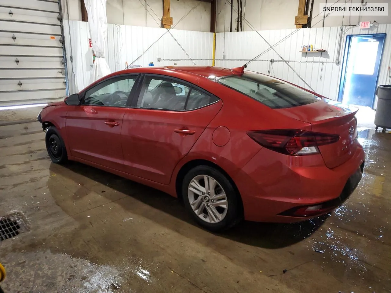 2019 Hyundai Elantra Sel VIN: 5NPD84LF6KH453580 Lot: 72472404