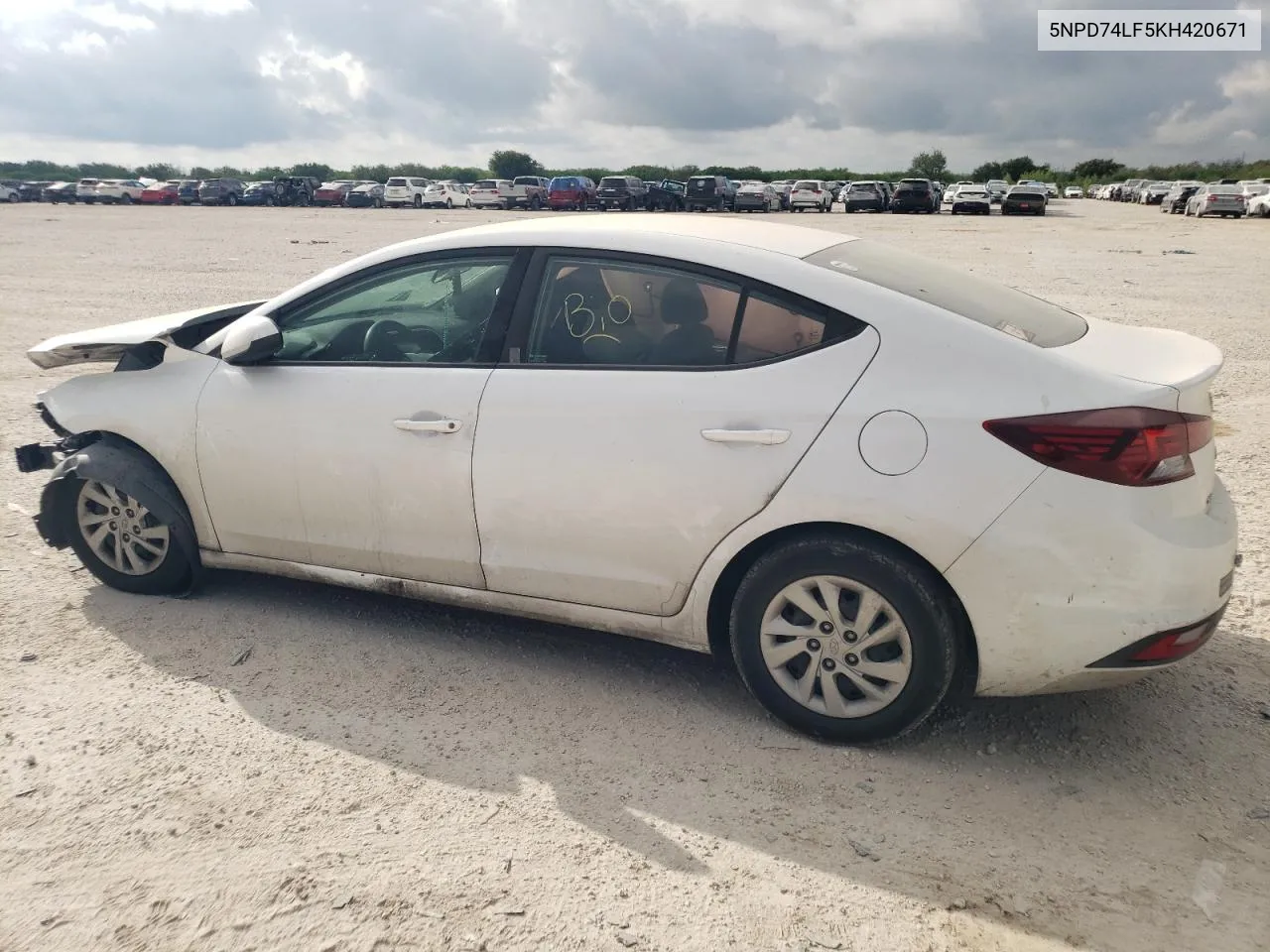 5NPD74LF5KH420671 2019 Hyundai Elantra Se