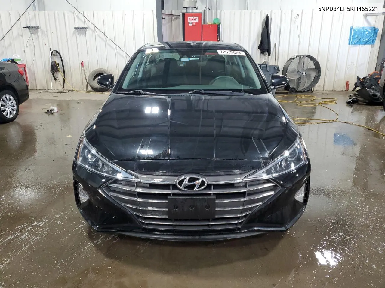 2019 Hyundai Elantra Sel VIN: 5NPD84LF5KH465221 Lot: 72633864