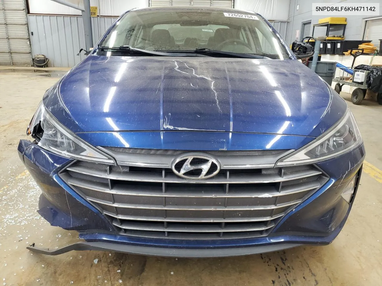 2019 Hyundai Elantra Sel VIN: 5NPD84LF6KH471142 Lot: 72652704