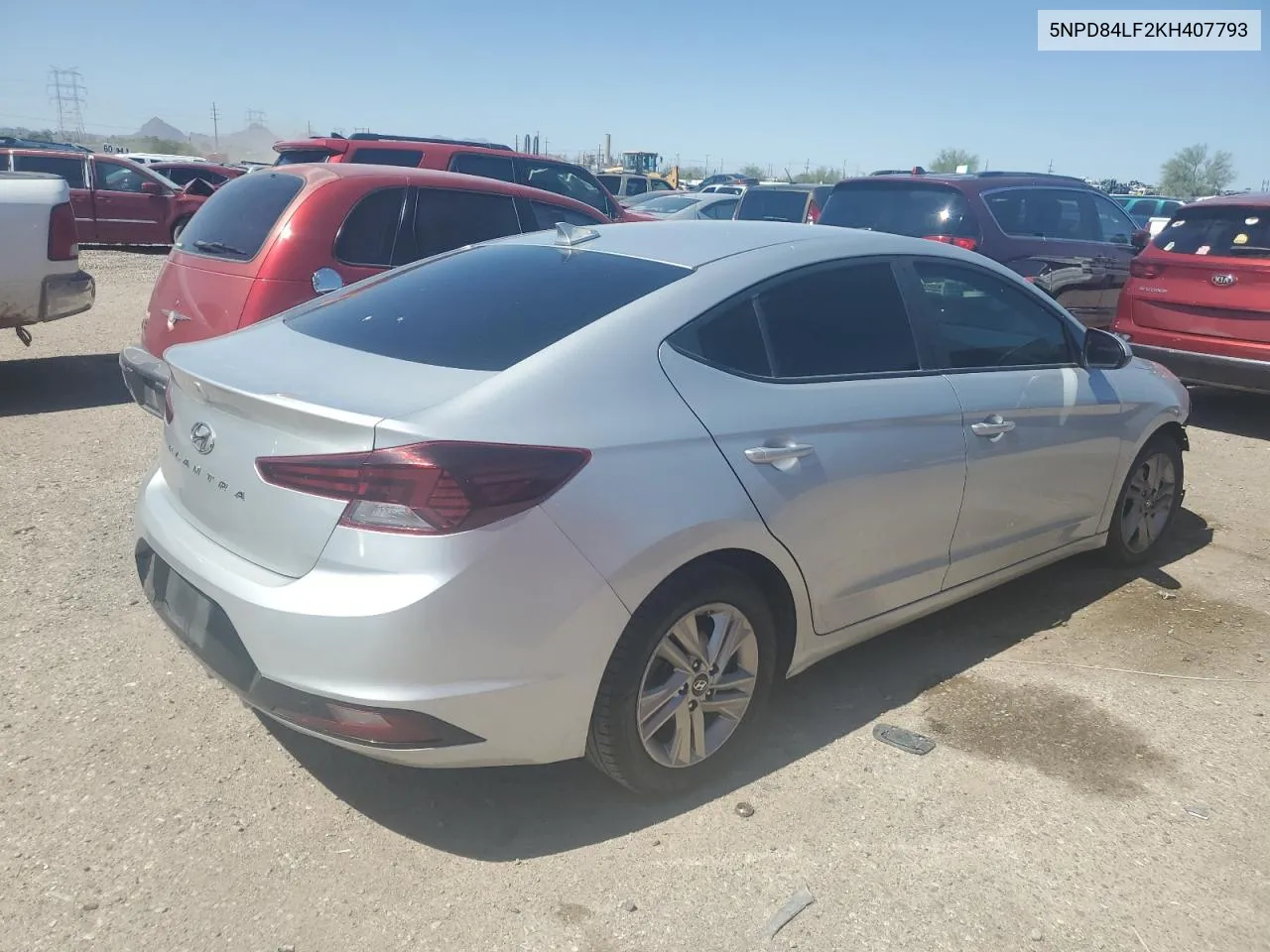 5NPD84LF2KH407793 2019 Hyundai Elantra Sel