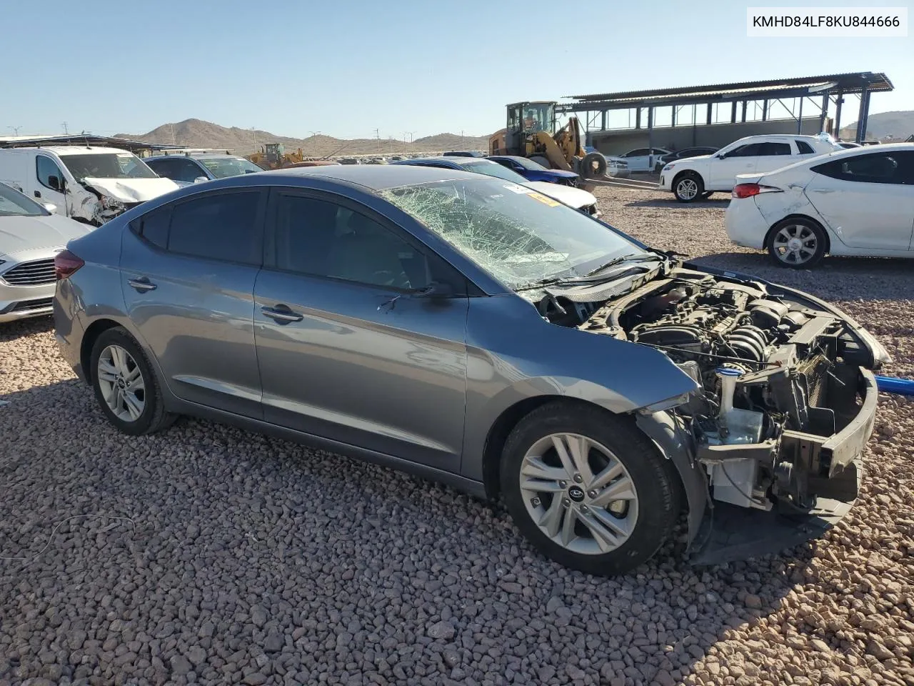 2019 Hyundai Elantra Sel VIN: KMHD84LF8KU844666 Lot: 72795144