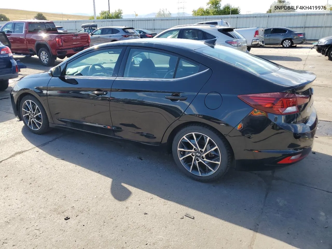 2019 Hyundai Elantra Sel VIN: 5NPD84LF4KH419976 Lot: 72917824