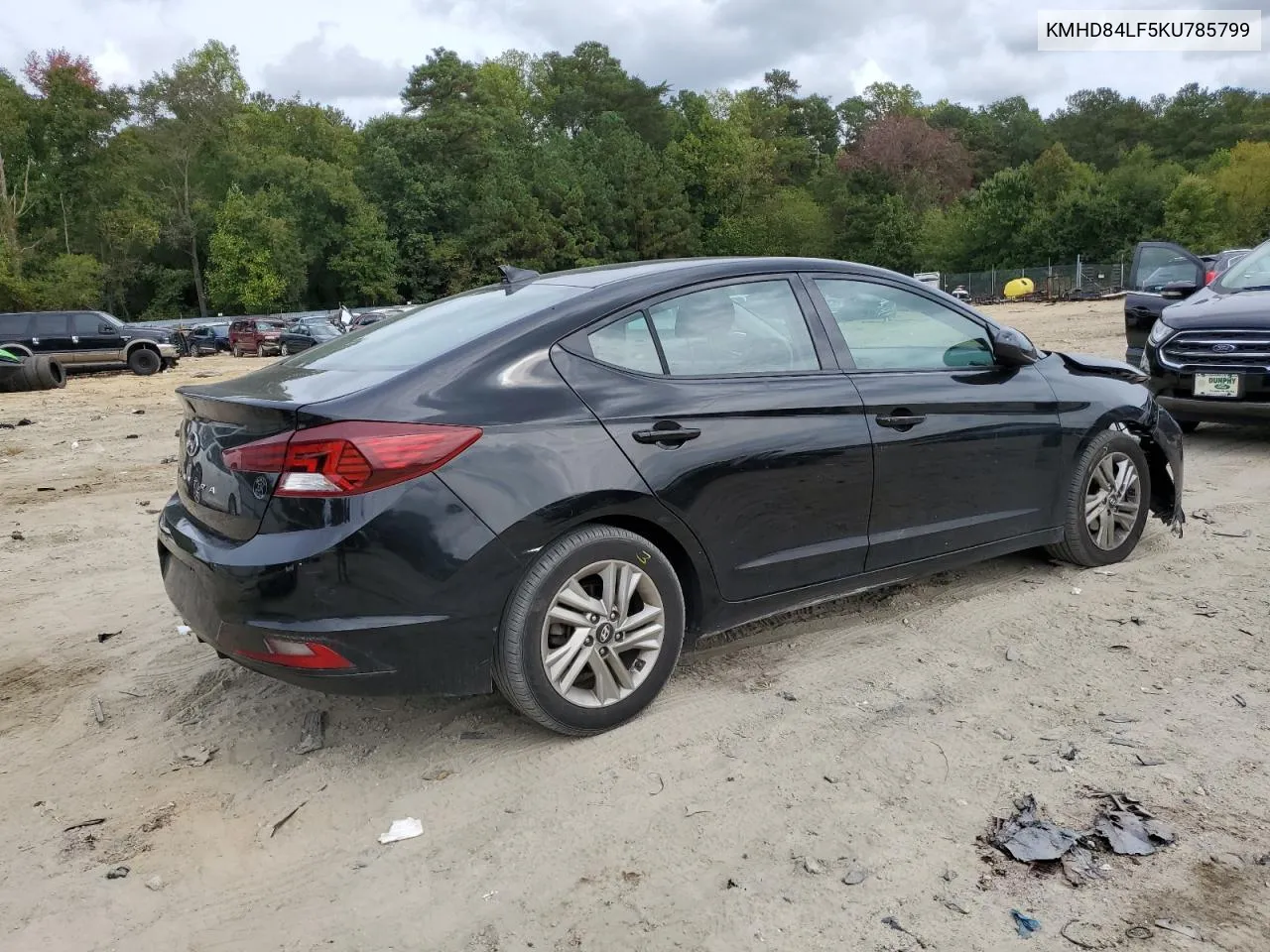 2019 Hyundai Elantra Sel VIN: KMHD84LF5KU785799 Lot: 72925524