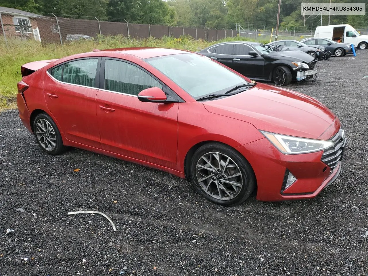 2019 Hyundai Elantra Sel VIN: KMHD84LF4KU854305 Lot: 73025564