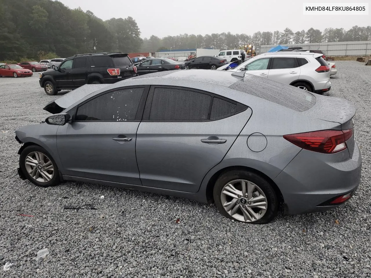 2019 Hyundai Elantra Sel VIN: KMHD84LF8KU864805 Lot: 73027234