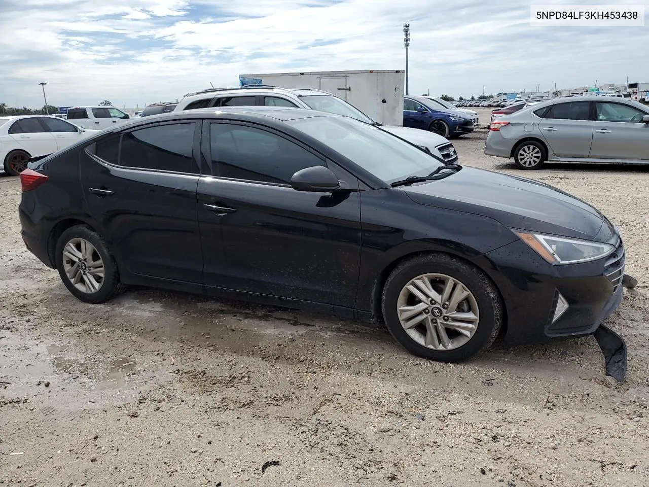 2019 Hyundai Elantra Sel VIN: 5NPD84LF3KH453438 Lot: 73106534