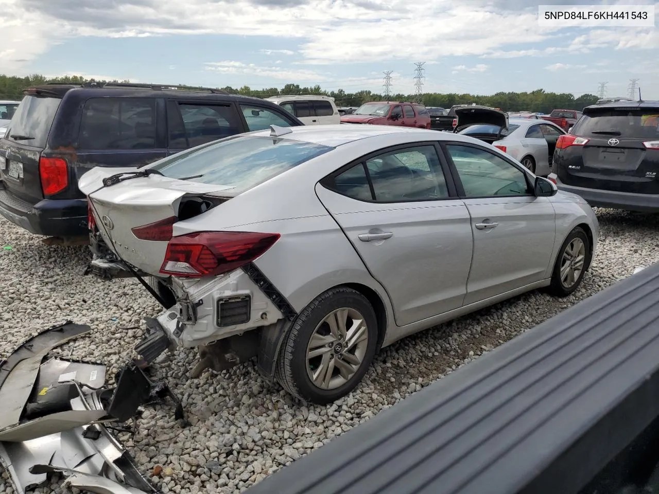 2019 Hyundai Elantra Sel VIN: 5NPD84LF6KH441543 Lot: 73110854