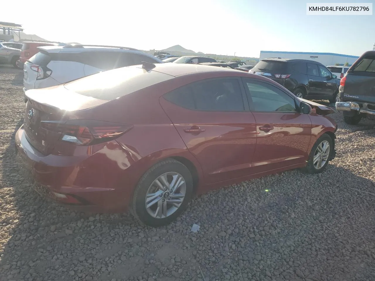 KMHD84LF6KU782796 2019 Hyundai Elantra Sel