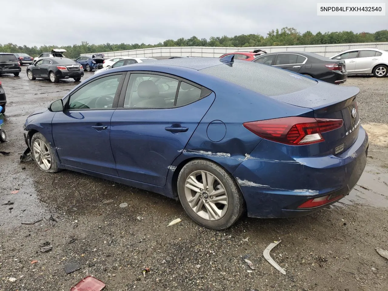 2019 Hyundai Elantra Sel VIN: 5NPD84LFXKH432540 Lot: 73180634