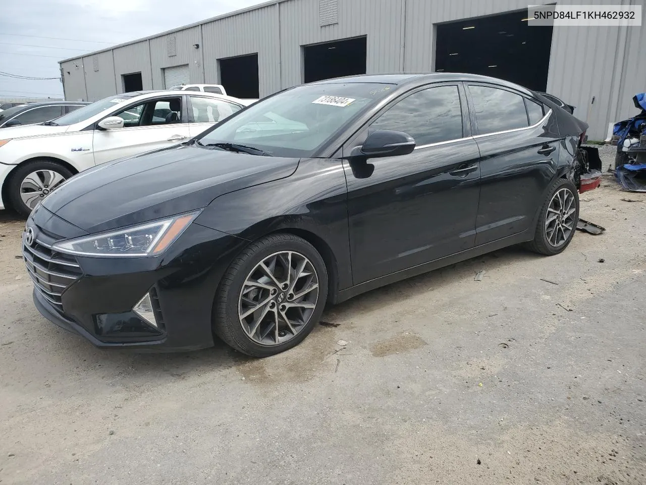 2019 Hyundai Elantra Sel VIN: 5NPD84LF1KH462932 Lot: 73186404