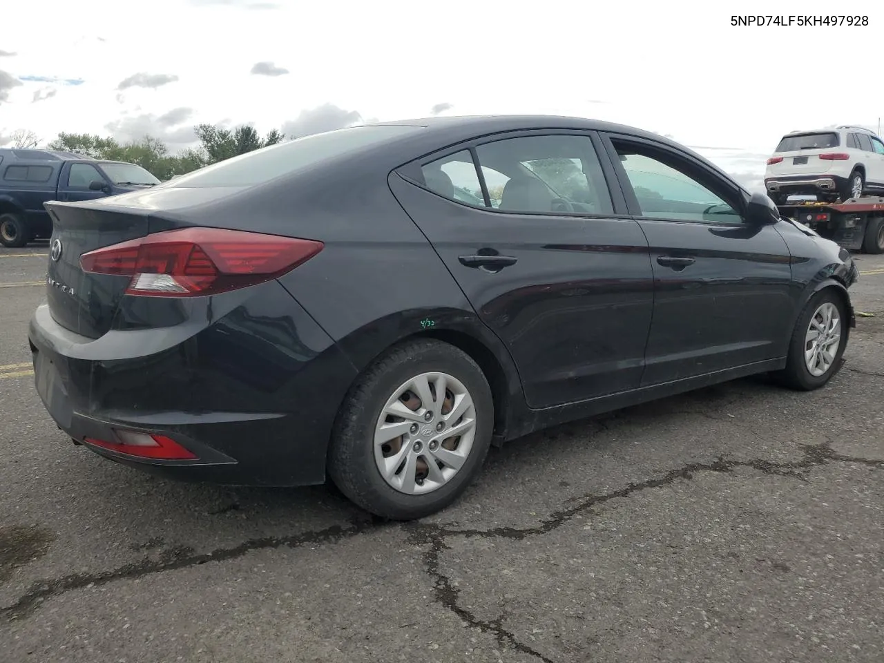 2019 Hyundai Elantra Se VIN: 5NPD74LF5KH497928 Lot: 73244254