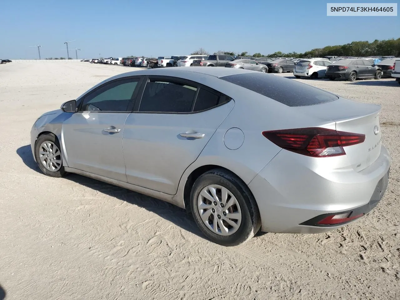 2019 Hyundai Elantra Se VIN: 5NPD74LF3KH464605 Lot: 73256134