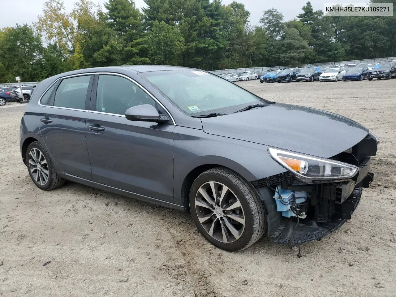 2019 Hyundai Elantra Gt VIN: KMHH35LE7KU109271 Lot: 73319824