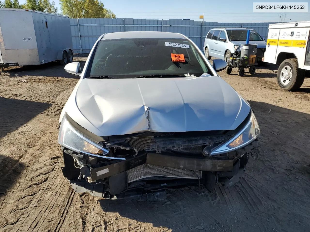 5NPD84LF6KH445253 2019 Hyundai Elantra Sel