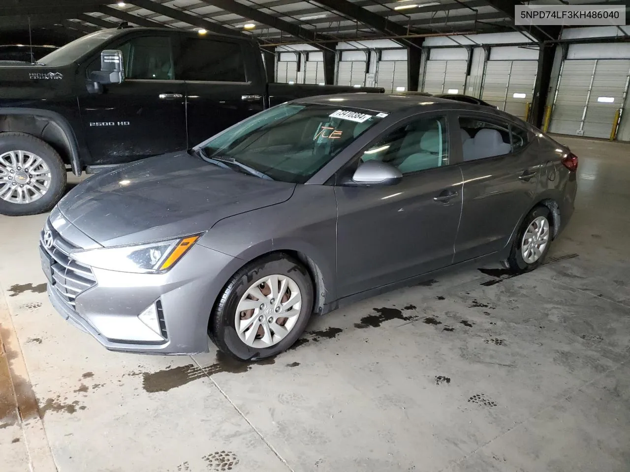 2019 Hyundai Elantra Se VIN: 5NPD74LF3KH486040 Lot: 73410384